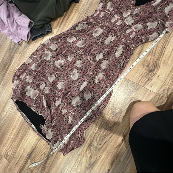 Morris & Co PAIGE Holland Printed Silk Midi Dress - Picture 7 of 10